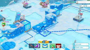 To the stage that will grant you access to the warp cannon in world 2. World 2 8 Call Of Sherbet Mountain Mario Rabbids Kingdom Battle Walkthrough Neoseeker