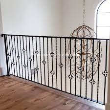 Selecting the right stair railing or hand rail for your space is a major design decision that can impact the feel of your home. China Simple Design Wrought Iron Interior Staircase Railing China Antique Iron Railing Balcony Iron Railing