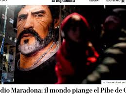 Conmoción mundial: así reflejaron los portales del planeta la muerte de Diego  Maradona | Crónica | Firme junto al pueblo