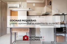 Cocinas modernas abiertas, la mayor tendencia en cocinas. Como Aprovechar Al Maximo Las Cocinas Pequenas Reformas Y Cocinas Com