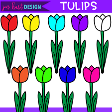 Free flowers clip art pictures and photos. Free Clip Art Tulips Jen Hart Clip Art By Jen Hart Design Tpt