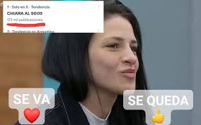 😳CHIARA AL 9009 FUE TENDENCIA EN 3 PAISES ARGENTINA, CHILE Y URUGUAY 😳 ES  LA CAMPAÑA MAS GRANDE DESDE QUE COMENZÓ EL PROGRAMA 🔥 #GranHermano