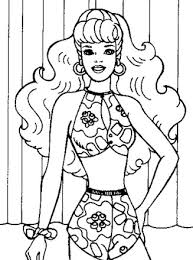 Below is a list of our barbie coloring pages. Barbie Coloring Page Barbie Beach All Kids Network