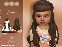 Curly hair the sims 4 aohiri foofeedoo camilla recoloured. The Sims 4 Toddler Hair Free Downloads