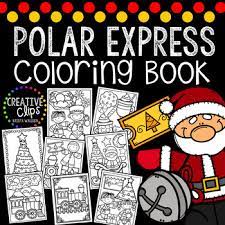 This polar express themed math and literacy unit covers several different areas and skills, all with a polar express theme. Polar Express Coloring Pages Christmas Coloring Pages Tpt