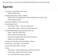 New Horizons Build Your Own Static Planet News Site W Pluto And Ruby Https Github Com Geraldb Talks Blob Master Planet Md Utm Camp Talk Planets Coding