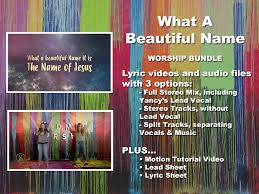 What A Beautiful Name Video Worship Song Track With Lyrics