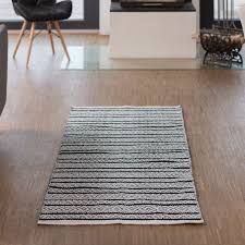 Das moderne, dezente design weiß ihre räume zu veredeln. Teppich Laufer Flur Handmade Schwarz Weiss Muster Kaufen