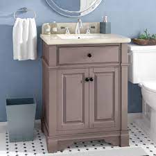 Browse a large selection of bathroom vanity designs, including single and double vanity options in a wide range of sizes, finishes and styles. Charlton Home Vankirk 28 Single Bathroom Vanity Reviews Wayfair