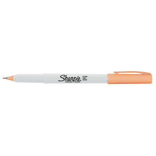 Sharpie Peach Ultra Fine, AI generated