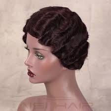 If you have short or long hair, you'll have to take a different approach to achieve the style. Aisi Hair Finger Waves Synthetic Hair Wig Heat Resistant Short Wigs For African American Women Pixie Cut Cute Wigs Buy Heat Resistant Synthetic Fiber Wigs Finger Wave Wigs For Women Part Side Pixie