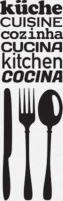 Ouverte ou fermée, avec ou sans verrière, au look industriel ou idées de cuisine en hd. Kitchen Cutlery Logo Cuisine Factory Outlet Shop Text Black And White Tableware Cutlery Logo Cuisine Png Pngwing