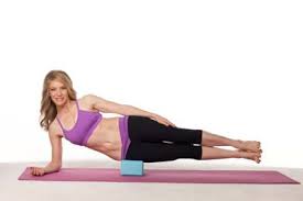 Place Your Right Hip On A Yoga Block Right Elbow On The Ground Engage Your Side Waist Muscles Obliques Quadrat Core Workout Yoga Blocks Exercises Workout