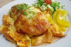 Uberbackene Melba Schnitzel Von Bezwinger Chefkoch Rezepte Schnitzel Schweineschnitzel Rezepte