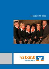 Vr bank suedthueringen eg entity featured on fitch ratings. Jahresbericht 2009 Vr Bank Sudthuringen Eg