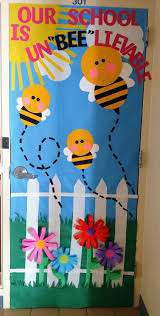 I Just Finished The Elementary Office Door At School For Spring School Door Decorations Spring Classroom Door Spring Classroom Decorations