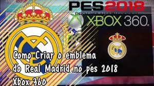 Para ello te pones encima de la imagen y mantienes pulsado. Como Criar O Emblema Do Real Madrid Pes 2018 Xbox 360 Youtube
