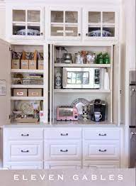 Check spelling or type a new query. Eleven Gables Hidden Appliance Cabinet And Desk Command Center In The Kitchen Appliance Cabinet Kitchen Appliances Organization New Kitchen Cabinets