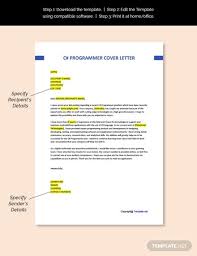 Free C Programmer Cover Letter Template Ad Sponsored Programmer Free Cover Template In 2020 Cover Letter Template Free Cover Letter Template Lettering