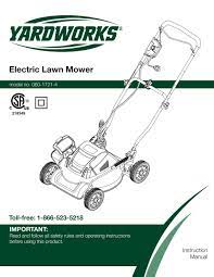 The engine exhaust from this product contains chemicals known to the state of california to cause cancer, birth defects or other reproductive harm. Yardworks 060 1721 4 Instruction Manual Pdf Download Manualslib
