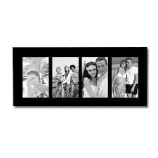 Adeco Decorative Black Wood Divided Picture Photo Frame 4 Opening Pf0424 Wall Hanging Photo Frames Collage Picture Frames Picture Frame Colors