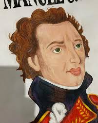 General Manuel Carlos Piar 🗡️🪖 Retrato pintado con pintura al frío y  colores ¿Qué les parece? Deje una encuesta y me dijeron que estaba  aceptable 😂❤️ y a los que me pusieron “