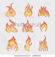 3 ways to draw candle flames. Pin By Mayo Steelee On Drawings Fire Drawing Drawing Flames Fire Art