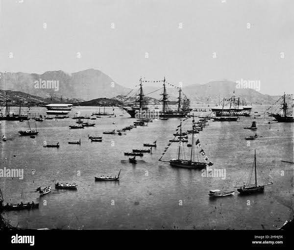 Hong kong british empire Black and White Stock Photos & Images - Alamy