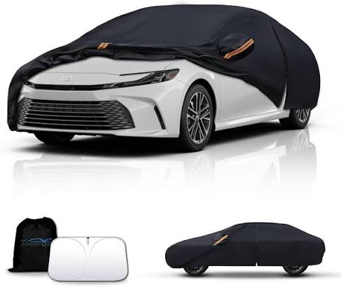 Tozaroa Waterproof Car Cover with Sun Shade