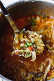 In a large pot (or dutch oven) over medium heat, heat olive oil. Keto Cabbage Soup Recipe Cooking Lsl