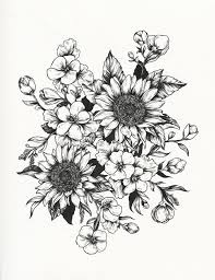 Sunflower Tattoo With Leaves And The Stem Part Wrapping Around Arm Upper Left Arm No Color Sunflower Tattoos Trendy Tattoos Tattoos