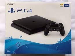 Sony Playstation 4 Slim 1tb Jet Black Console Ps4 Game Console Sony Playstation Playstation