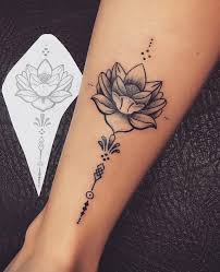 29 Elegant And Unique Body Tattoo Ideas For Stylish Woman Flower Leg Tattoos Leg Tattoos Women Tattoos