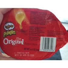 You could learn that from looking at the . Calories In Pringles 100 Calorie Packs Original