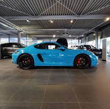 Miami Blue 718 Cayman Gts Porsche 718 Cayman Porsche 718 Gts Porsche