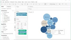 how to move overlapping labels in tableau