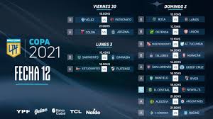 Nuestro objetivo es garantizar que los argentinos aficionados al fútbol nunca se pierdan un partido televisado en vivo. Copa De La Liga Horarios Partidos Y Fixture De La Fecha 12 As Argentina