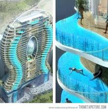 Zwembalkons In Mumbai Each Room Has Its Own Pool Schwimmbader Architektur Schwimmbad Designs