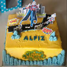 30 gambar ide kue ulang tahun karakter. Kue Ulang Tahun Karakter Ultraman Anak Shopee Indonesia
