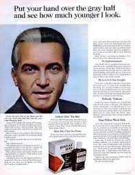 Clairol Great Day 1966 Men Hair Color Mens Hairstyles Clairol
