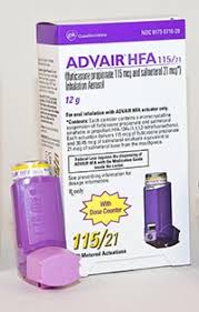 Asthma sufferers often stick to one type of inhaler without ever considering any other asthma inhaler brands. Advair Hfa 115 21 Dosage Rx Info Uses Side Effects