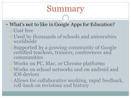 Google for education is a service from google that provides independently customizable versions of several google products using a domain name provided by the customer. Alice Christie Ph D Arizona State University President S Professor Emeritus Using Google Apps For Education And Chromebooks Ppt Download