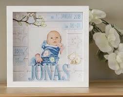 Baby baptism gift ideas can be anything from a sentimental keepsake or something useful like a personalized baby blanket. Personalized Gift For Birth In Frame Baby Frame Baptism Etsy In 2021 Baby Frame Personalized Gifts Frame