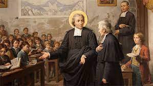 Seguramente, sin adrian nyel tal vez san juan bautista no habrá dedicado su vida a la pedagogía, ya que este fue un gran y una buena influencia para bautista de la salle. Biografia De San Juan Bautista De La Salle