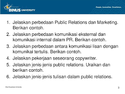 May 06, 2021 · 20200902 kisi kisi beserta jawabannya humas dan keprotokolan berikut ini adalah kisi kisi soal pretest ppg 2018 yang merupakan kumpulan file dari berbagi sumber kisi kisi ppg tentang kisi kisi beserta jawabannya humas dan keprotokolan. Pengantar Pr Writing Soal Pertemuan Ppt Download