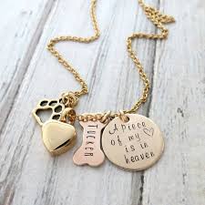 Geturns implements numerous quality assurance inspections on jewelry before any piece reaches our. Personalized Necklace Dog Memorial Dog Bone Gold Remembrance Heart Necklace Dogs Ashes Cremation Urn Necklace Paw Charm