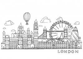 London Doodles Drawing Landscape Doodle Drawings City Drawing London Drawing