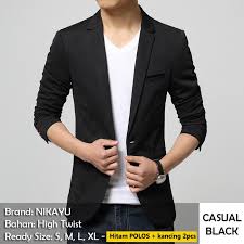 Kemeja warna merah ini bisa dibeli di zalora loh. Jas Pria Casual Black Jas Cowok Model Korea Warna Hitam Cocok Untuk Acara Resmi Shopee Indonesia