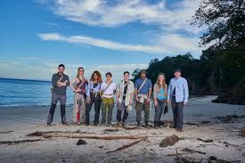 To escape the island and return home, you must decipher bizarre markings on the ground, collect ancient statues, kill a crab monster and unravel this mysterious island's dark secrets! The Island With Bear Grylls 2017 Meet The Contestants Royal Television Society