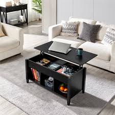 Joss & main starts us off with this stunning bryan coffee table. Modern Small Space Lift Top Coffee Table With 3 Storage Compartments Black Walmart Com Walmart Com